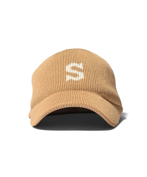 HOMEGAME ホームゲーム - S ロゴ コットンニットベースボールキャップ LOGO COTTON KNIT BASEBALL CAP HG241418（キャップ）｜HOMEGAME（ホームゲーム）