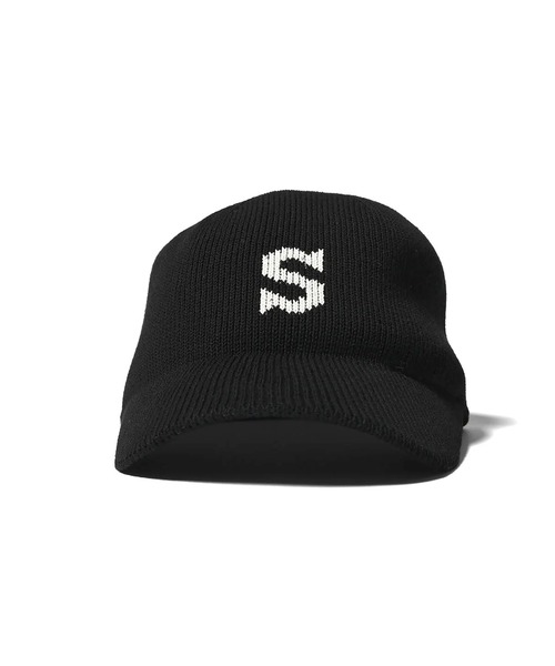 HOMEGAME ホームゲーム - S ロゴ コットンニットベースボールキャップ LOGO COTTON KNIT BASEBALL CAP HG241418（キャップ）｜HOMEGAME（ホームゲーム）