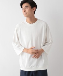 GLOBAL WORK Smile Seed Store | ミニ裏毛7分袖Tシャツ/135047(Tシャツ/カットソー)