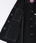 KENZO BUSINESS リラックス ワークウェア　ジャケット L 美品 86145203_b_02_125.jpg