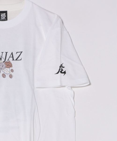 NO WAY(ノーウェイ)の「/KINJAZ/Graphic T(Tシャツ/カットソー・メンズ・ブラック/ホワイト・LARGE/MEDIUM)」の4枚目の写真
