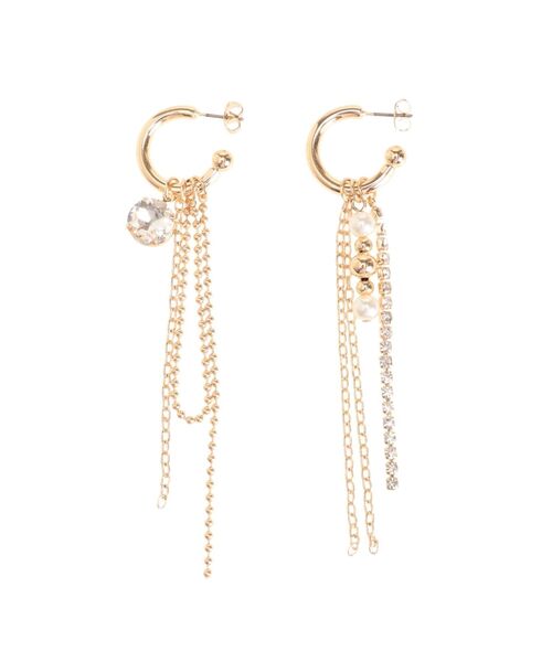 MERCURYDUO（マーキュリーデュオ）の「アシメメタルボールピアス（ピアス（両耳用）・レディース・シルバー/ゴールド・FREE）」の14枚目の写真