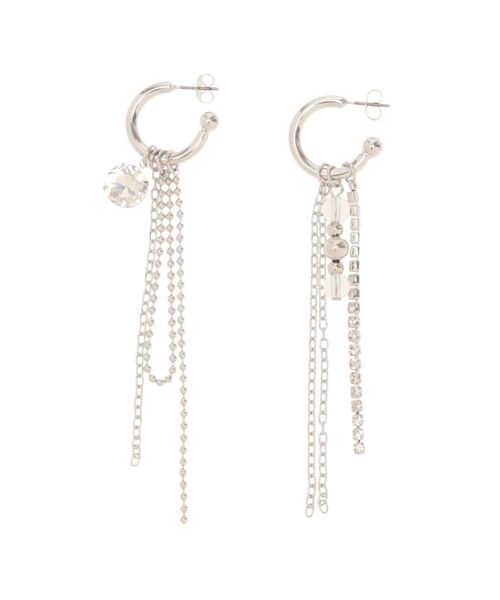 MERCURYDUO（マーキュリーデュオ）の「アシメメタルボールピアス（ピアス（両耳用）・レディース・シルバー/ゴールド・FREE）」の15枚目の写真