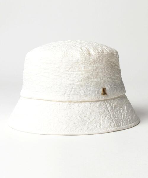 【セール】フクレジャガードバケットハット（ハット）｜LANVIN en Bleu（ランバンオンブルー）