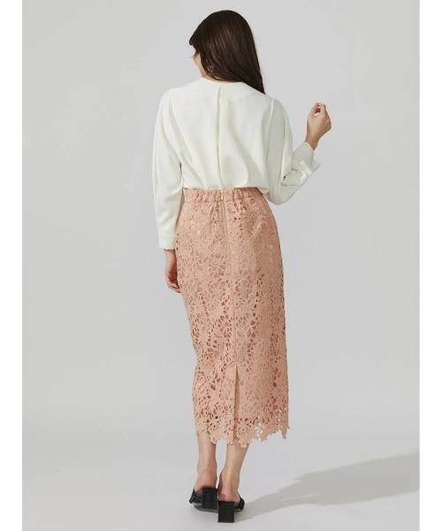 TONAL（トーナル）の「パールキーネックブラウス（シャツ