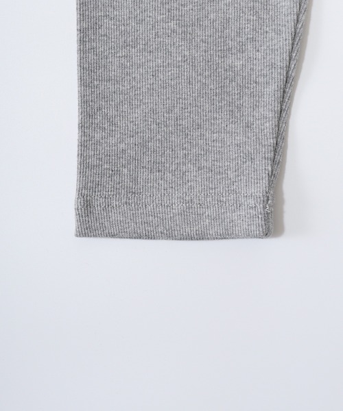JEMORGAN（ジェーイーモーガン）の「JEMORGAN スパンテレコクルーネックL/S-T（Tシャツ/カットソー・メンズ・杢グレー/オフホワイト/ブラック・M/XL/L）」の22枚目の写真