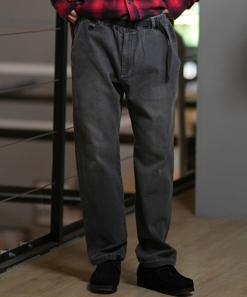 DEAR LAUREL グラデーションデニムパンツ フェイクファー付き DEAR LAUREL グラデーションデニムパンツ フェイクファー付き