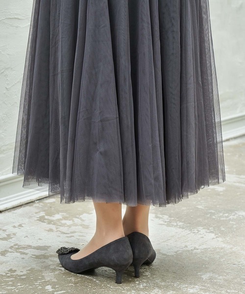 Mode et Jacomo（モードエジャコモ）の「ビジューバックルパンプス（パンプス・レディース・ブラック系その他6/グレー系その他7/ブラック×レッド/ピンク系その他4・22.5cm/23cm/23.5cm/24cm/24.5cm）」の21枚目の写真