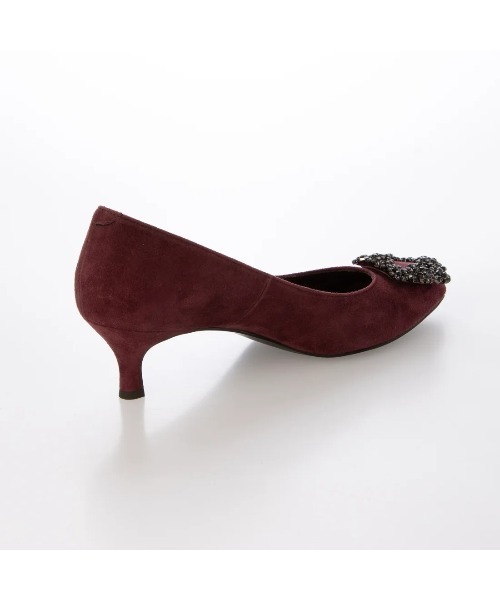 Mode et Jacomo（モードエジャコモ）の「ビジューバックルパンプス（パンプス・レディース・ブラック系その他6/グレー系その他7/ブラック×レッド/ピンク系その他4・22.5cm/23cm/23.5cm/24cm/24.5cm）」の8枚目の写真