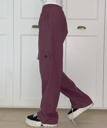 A'GEM/9 × .kom 『muah muah/ムーアムーア』 PIGMENT CARGO BANDING PANTS/ピグメントカーゴバンディングパンツ
