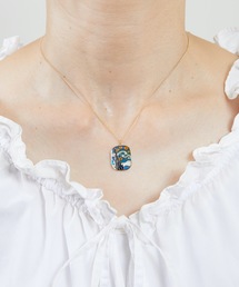 gargle（ガーグル）の「gargle ガーグル：アートシリーズ　ステンドアート　フェルメール　ゴッホ　ネックレス（ネックレス・キッズ）」