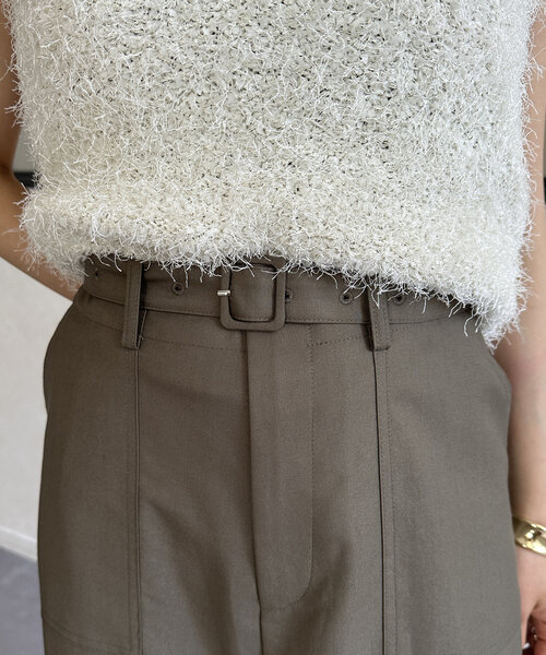 quitan キタン コクーンパンツ バルーンテーパード 定価4万程 セール】ベルト付きコクーンパンツ（その他パンツ）｜Thevon