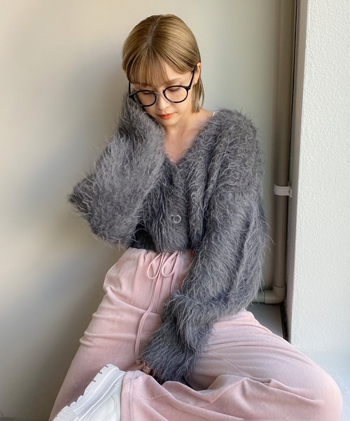 canone あなたを夢見たマシュマロカーディガン　グレー canone あなたを夢見たマシュマロカーディガン グレー