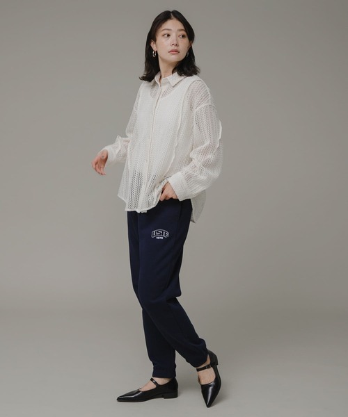 URBAN RESEARCH Sonny Label(アーバンリサーチサニーレーベル)の「GEM SPORTSWEAR SWEAT PANTS(スウェットパンツ・レディース・ホワイト系その他/ネイビー・FREE)」の13枚目の写真