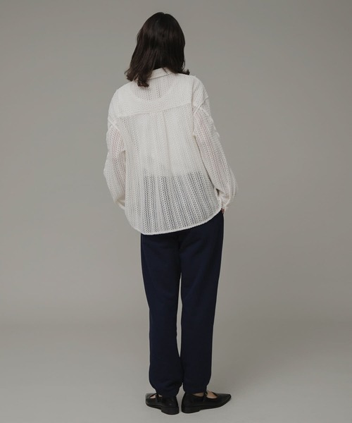 URBAN RESEARCH Sonny Label(アーバンリサーチサニーレーベル)の「GEM SPORTSWEAR SWEAT PANTS(スウェットパンツ・レディース・ホワイト系その他/ネイビー・FREE)」の11枚目の写真