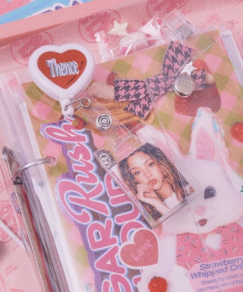 THENCE／HeartReel フォトキーホルダー/韓国雑貨（キーホルダー