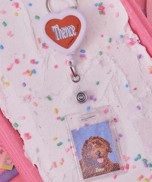 THENCE（デンス）の「THENCE／HeartReel フォトキーホルダー/韓国雑貨（キーホルダー・レディース・ピンク/ホワイト・0）」の11枚目の写真