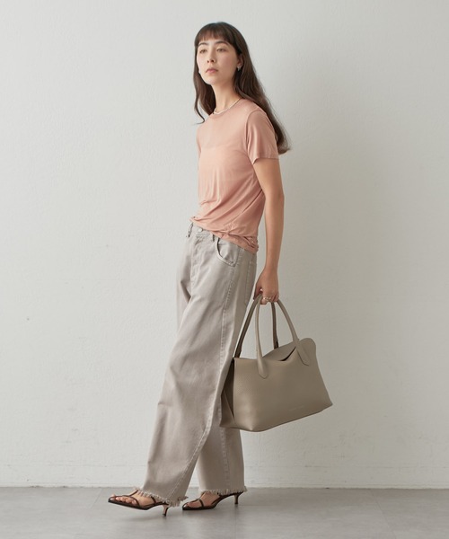 ⭐︎新品未使用⭐︎IACUCCI ラーナM ALCE グレイッシュベージュ ラーナ L ALCE（トートバッグ）｜IACUCCI（イアクッチ）の