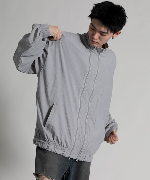 aimoha(アイモハ)の「【aimoha neo】 Minimalist Bomber UV protection Jacket (SS)(ブルゾン・メンズ・ブラック/オフホワイト/グレー・MEDIUM/LARGE/X-LARGE/XX-LARGE)」の11枚目の写真