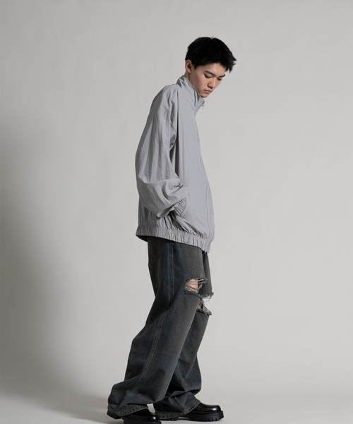 aimoha(アイモハ)の「【aimoha neo】 Minimalist Bomber UV protection Jacket (SS)(ブルゾン・メンズ・ブラック/オフホワイト/グレー・MEDIUM/LARGE/X-LARGE/XX-LARGE)」の16枚目の写真