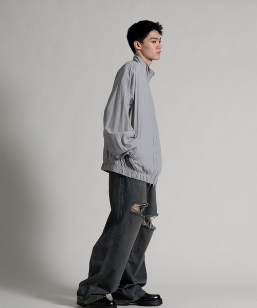 aimoha(アイモハ)の「【aimoha neo】 Minimalist Bomber UV protection Jacket (SS)(ブルゾン・メンズ・ブラック/オフホワイト/グレー・MEDIUM/LARGE/X-LARGE/XX-LARGE)」の17枚目の写真