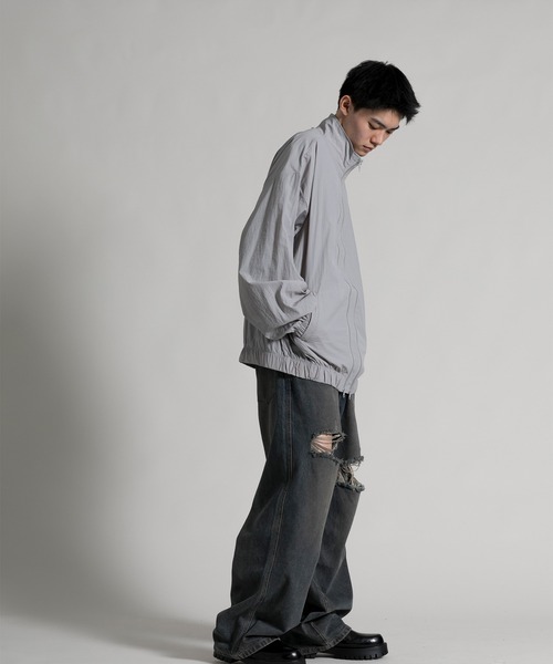 aimoha(アイモハ)の「【aimoha neo】 Minimalist Bomber UV protection Jacket (SS)(ブルゾン・メンズ・ブラック/オフホワイト/グレー・MEDIUM/LARGE/X-LARGE/XX-LARGE)」の18枚目の写真