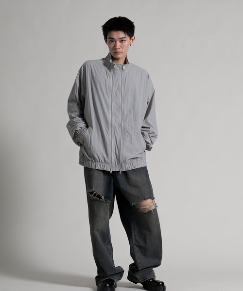 aimoha(アイモハ)の「【aimoha neo】 Minimalist Bomber UV protection Jacket (SS)(ブルゾン・メンズ・ブラック/オフホワイト/グレー・MEDIUM/LARGE/X-LARGE/XX-LARGE)」の19枚目の写真