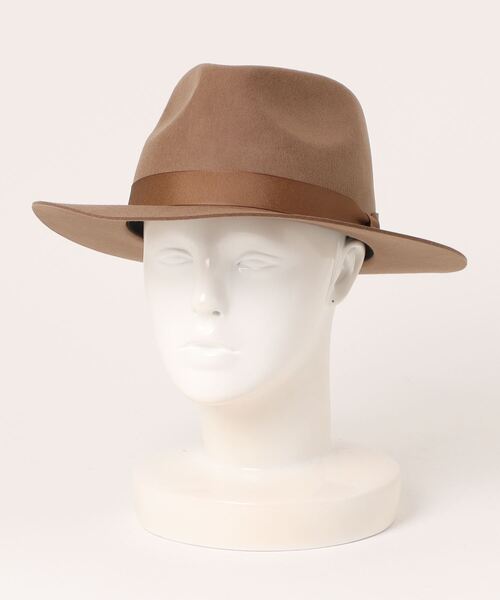 polcadot(ポルカドット)の「LONG BRIM FELT HAT/ロングブリム フェルトハット(ハット・レディース・ベージュ/ブラック/グレイッシュベージュ/アイボリー/グリーン・FREE)」の10枚目の写真