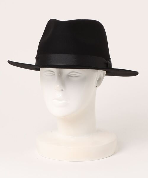polcadot(ポルカドット)の「LONG BRIM FELT HAT/ロングブリム フェルトハット(ハット・レディース・ベージュ/ブラック/グレイッシュベージュ/アイボリー/グリーン・FREE)」の14枚目の写真