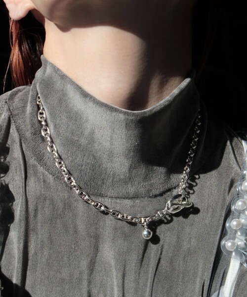 Soierie（ソワリー）の「＜Soierie＞Ornaments ネックレス（ネックレス・レディース・シルバー・FREE）」の3枚目の写真