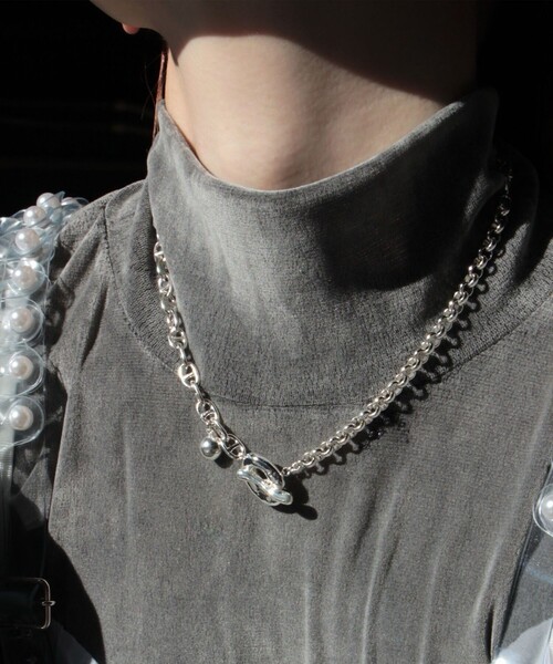 Soierie（ソワリー）の「＜Soierie＞Ornaments ネックレス（ネックレス・レディース・シルバー・FREE）」の4枚目の写真