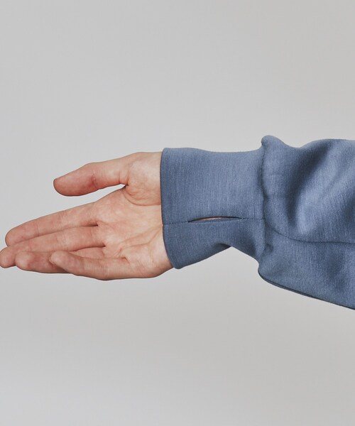 tk.TAKEO KIKUCHI（ティーケータケオキクチ）の「◆スーパールーズジップパーカー（パーカー・メンズ・チャコールグレー/ブラック/ライトベージュ/パープル系4・02/03）」の13枚目の写真