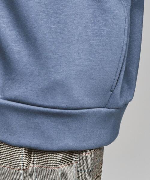 tk.TAKEO KIKUCHI（ティーケータケオキクチ）の「◆スーパールーズジップパーカー（パーカー・メンズ・チャコールグレー/ブラック/ライトベージュ/パープル系4・02/03）」の14枚目の写真