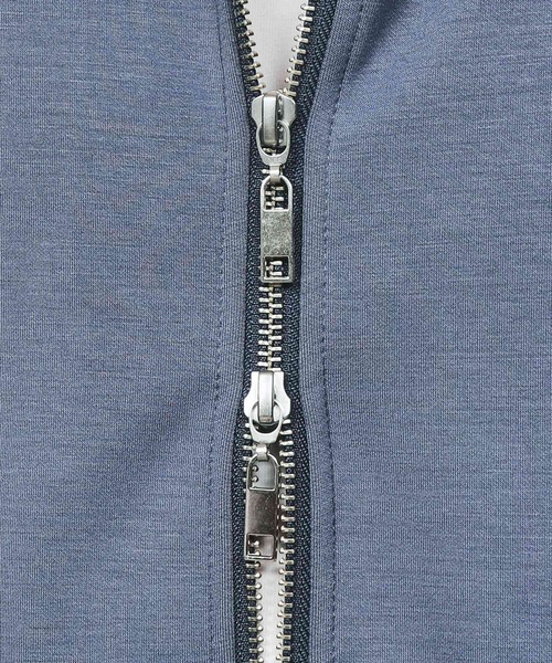 tk.TAKEO KIKUCHI（ティーケータケオキクチ）の「◆スーパールーズジップパーカー（パーカー・メンズ・チャコールグレー/ブラック/ライトベージュ/パープル系4・02/03）」の15枚目の写真