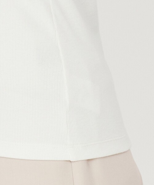 uncrave（アンクレイヴ）の「チュールコンビ タンクトップ（uncrave STANDARD）（Tシャツ/カットソー・レディース・ブラック系/ホワイト系・1/2）」の21枚目の写真