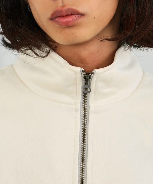 Lee(リー)の「Lee/リー スエードフリース フルジップブルゾン(ブルゾン・メンズ・アイボリー/ブラック/ブラウン・LARGE/MEDIUM/SMALL)」の10枚目の写真
