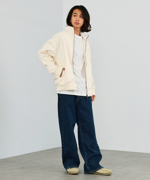 Lee(リー)の「Lee/リー スエードフリース フルジップブルゾン(ブルゾン・メンズ・アイボリー/ブラック/ブラウン・LARGE/MEDIUM/SMALL)」の18枚目の写真