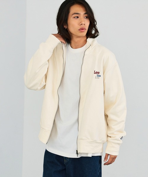 Lee(リー)の「Lee/リー スエードフリース フルジップブルゾン(ブルゾン・メンズ・アイボリー/ブラック/ブラウン・LARGE/MEDIUM/SMALL)」の6枚目の写真