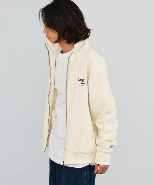Lee(リー)の「Lee/リー スエードフリース フルジップブルゾン(ブルゾン・メンズ・アイボリー/ブラック/ブラウン・LARGE/MEDIUM/SMALL)」の7枚目の写真