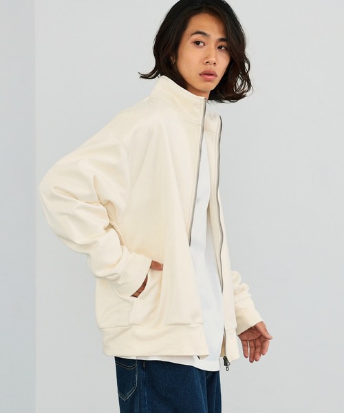 Lee(リー)の「Lee/リー スエードフリース フルジップブルゾン(ブルゾン・メンズ・アイボリー/ブラック/ブラウン・LARGE/MEDIUM/SMALL)」の8枚目の写真