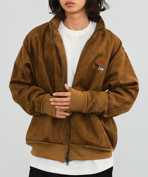 Lee/リー DENIM ZIP UP BLOUSON/オーバーサイズ デニムジップ