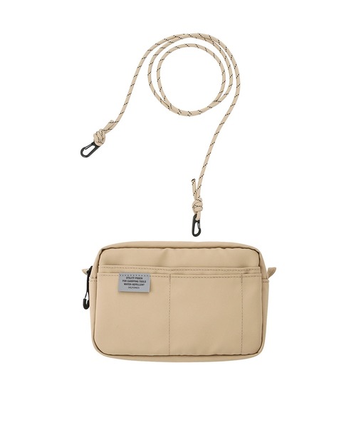 Inner Carrying(インナーキャリング)の「インナーキャリング 撥水(はっすい)S 2点セット(インナーキャリング ショルダーストラップ コード)(ショルダーバッグ・レディース・ダークグリーン/ブラック/ベージュ/ダークブルー/ライトグレー・FREE)」の4枚目の写真