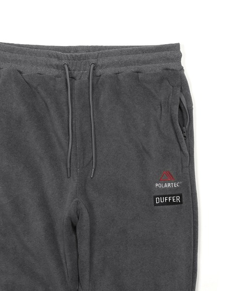 The DUFFER of ST.GEORGE（ザダファーオブセントジョージ）の「〔BLACK LABEL〕POLARTEC "CLASSIC200" PANTS：セットアップ ポーラテック イージーパンツ（その他パンツ・メンズ・ブラック/チャコールグレー・MEDIUM/SMALL/X-LARGE/LARGE）」の9枚目の写真