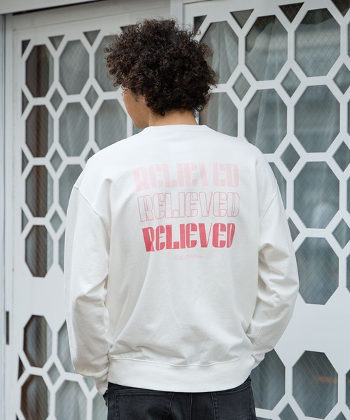 BAYFLOW（ベイフロー）の「SUNSETインレイプルオーバー（Tシャツ/カットソー・メンズ・ピンク/オフホワイト/グリーン/チャコール・MEDIUM/LARGE）」の2枚目の写真