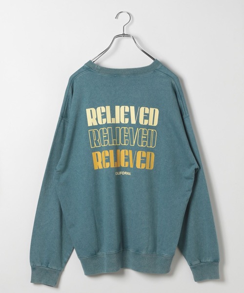 BAYFLOW（ベイフロー）の「SUNSETインレイプルオーバー（Tシャツ/カットソー・メンズ・ピンク/オフホワイト/グリーン/チャコール・MEDIUM/LARGE）」の12枚目の写真