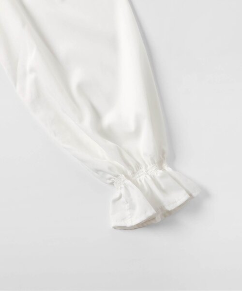 algy（アルジー）の「【セレモニー対応】リボンタイブラウス（シャツ/ブラウス・キッズ・オフホワイト/サックスブルー・SMALL/MEDIUM/X-SMALL/XX-SMALL）」の21枚目の写真