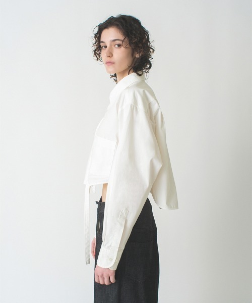 soduk(スドーク)の「【soduk】ribbons shirt(シャツ/ブラウス・レディース・アイボリー/ホワイト・ONE SIZE)」の13枚目の写真