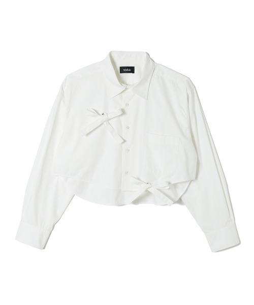 soduk(スドーク)の「【soduk】ribbons shirt(シャツ/ブラウス・レディース・アイボリー/ホワイト・ONE SIZE)」の18枚目の写真