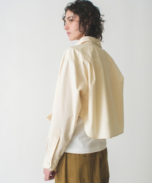 soduk(スドーク)の「【soduk】ribbons shirt(シャツ/ブラウス・レディース・アイボリー/ホワイト・ONE SIZE)」の3枚目の写真