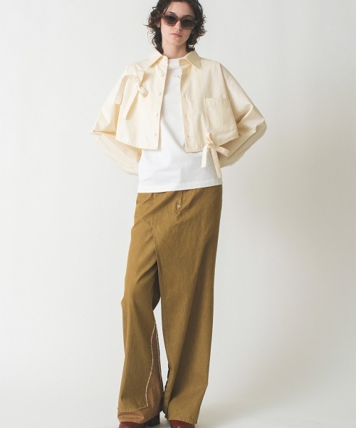 soduk(スドーク)の「【soduk】ribbons shirt(シャツ/ブラウス・レディース・アイボリー/ホワイト・ONE SIZE)」の20枚目の写真